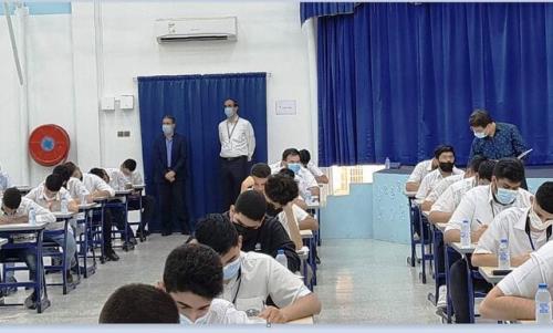 بازدید از حوزه امتحانات نهایی مدارس ایران در خارج از کشور