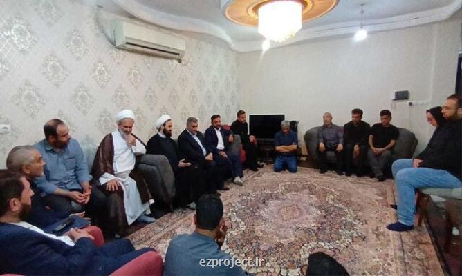 دیدار نماینده وزیر آموزش و پرورش با خانواده دانش آموزان جانباخته ساختمان متروپل