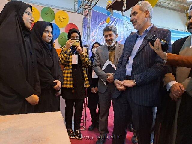 وزیر آموزش و پرورش از نمایشگاه مفاهیم کنگره سراسری قرآن کریم بازدید کرد