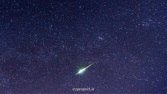 انفجار شهاب سنگ در دل راه شیری