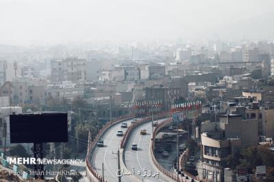 آلاینده ازن باز هم هوای تهران را ناسالم كرد