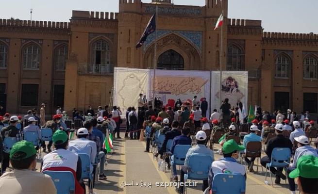 زنگ ایثار و مقاومت در مدارس نواخته شد