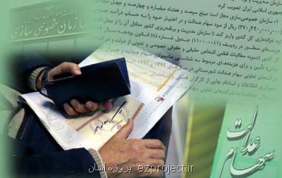 248 هزار سهامدار عدالت سفارش فروش را لغو كردند